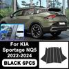 Car Window Pillar Decorative PC Trim for KIA Sportage NQ5 -2024 - B/C Pillar Stickers, Auto Exterior Accessories