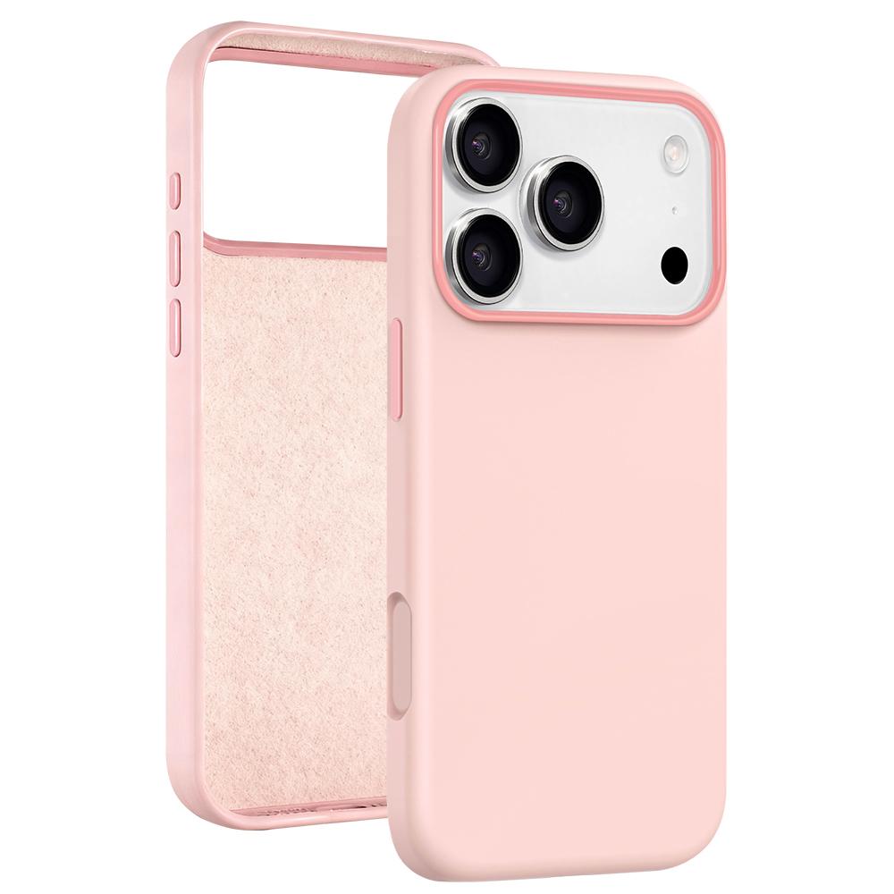 VIETAO Soft Touch Silicone Phone Phone Case for IPhone 17 16 Pro Max, Shockproof Liquid Silicone Ultra-Thin Protective Cover iPhone17