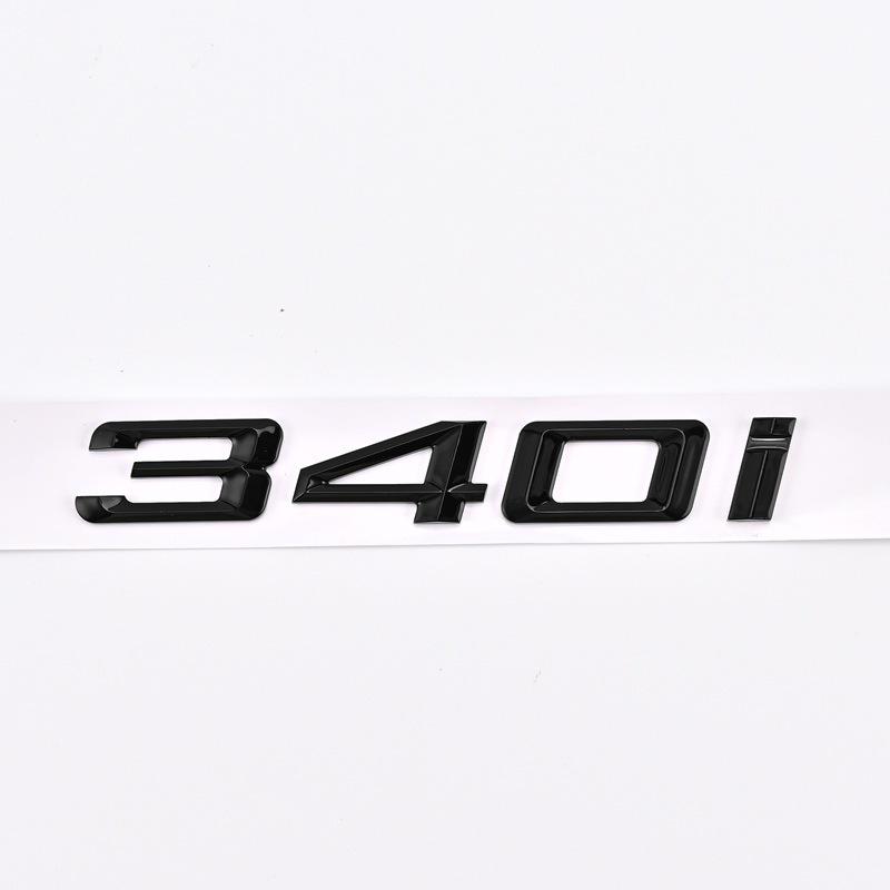 - Applicable Rear Badges/Displacement Numbers for Older BMW 3 Series: 316i, 318i, 320i, 325i, 330i