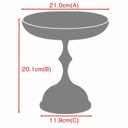 Sanmeni Takatsuki (Chukyo Style) All-vermilion 7.0 Inches (2 Pieces) Buddhist Altar Accessories