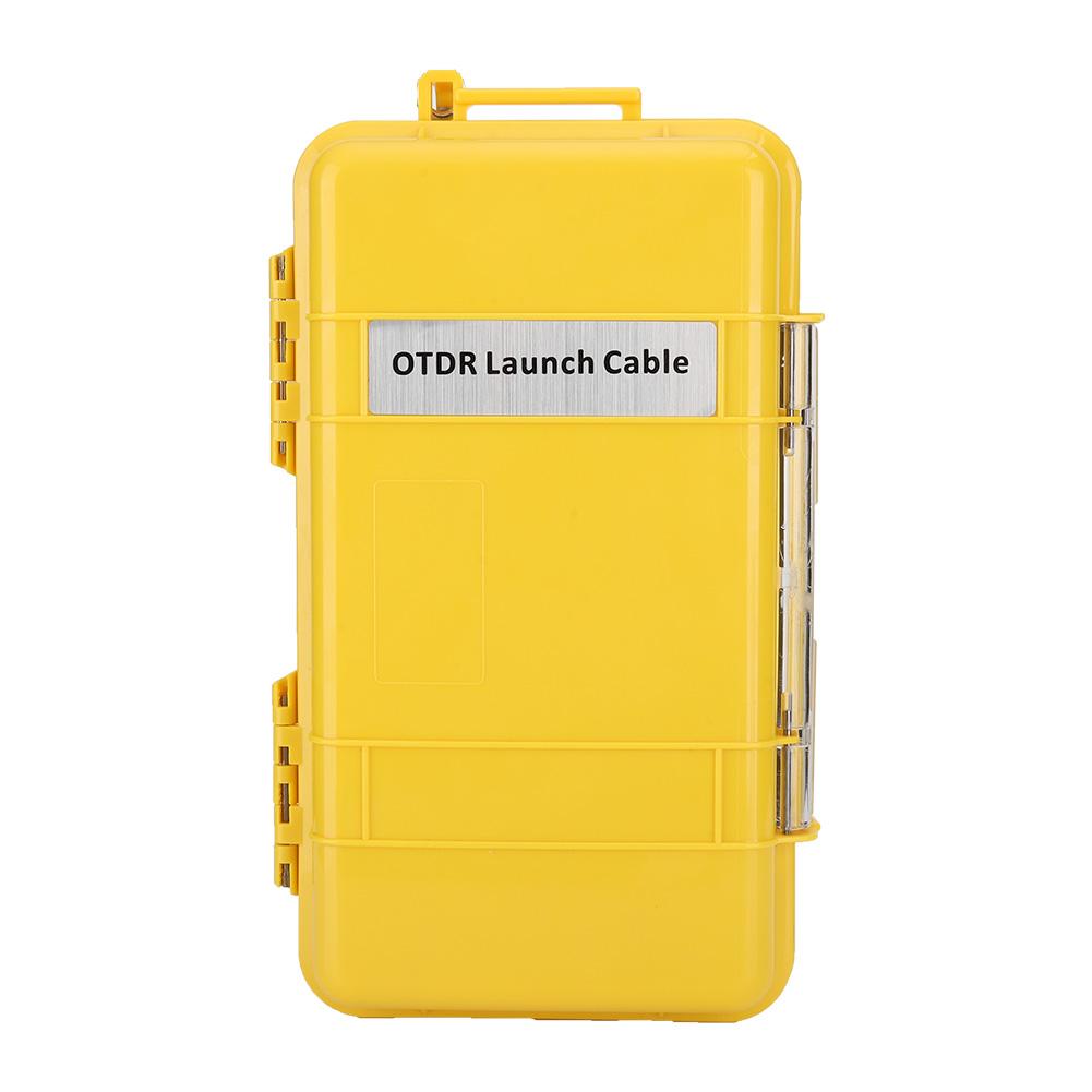 Fiber Optic OTDR Launch Cable Box Dead Zone Eliminator Fiber Ring Lc APC Lc APC SM 1km