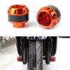 Universal Aluminum Alloy Front Suspension Protection Cup Frame Slider Falling Protector Modified For Motorbike Anti-Fall Bumpers