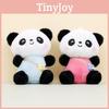 Adorable Plush Panda Keychain New Cute Stuffed Animal Toy For Bags And Couples