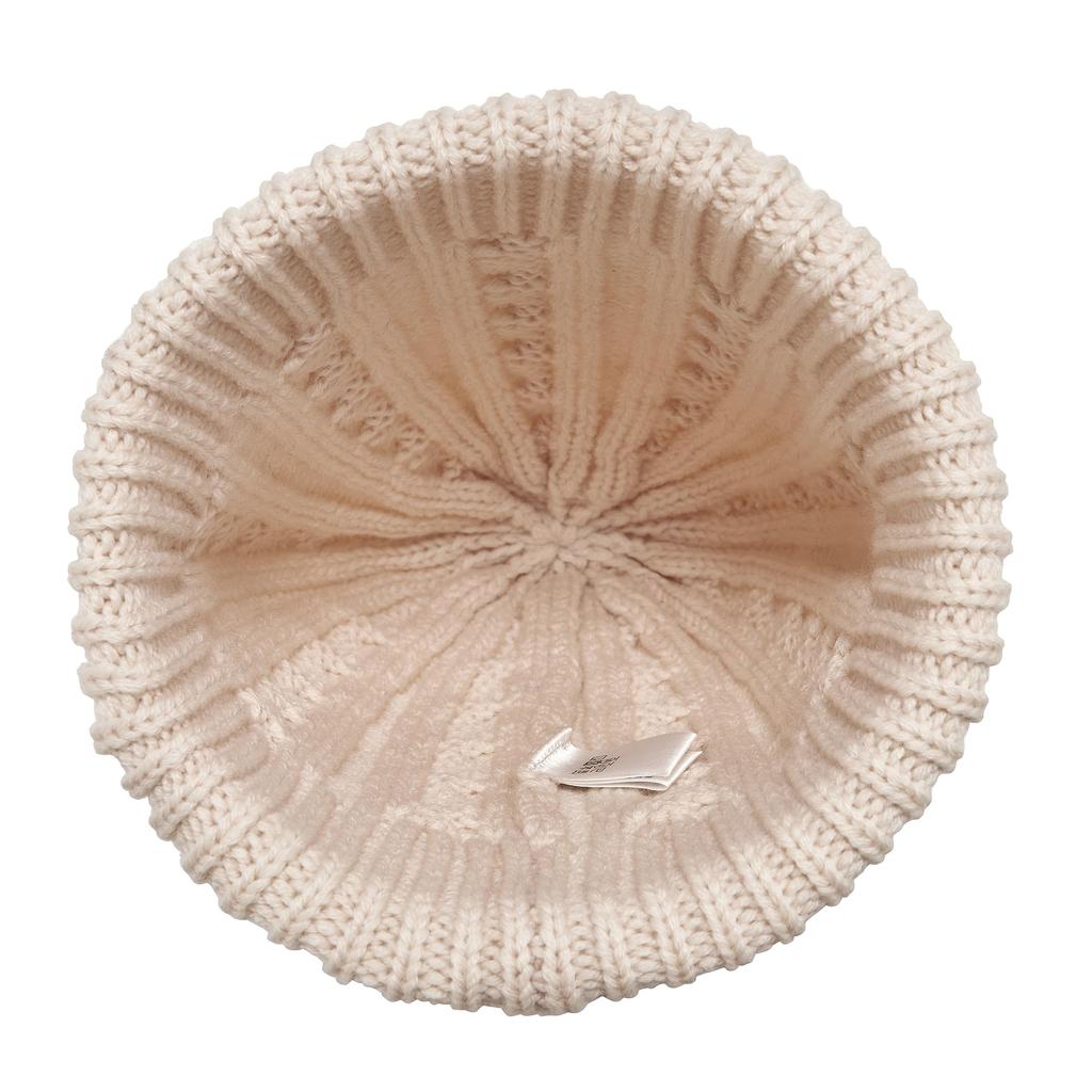 [Miki House] Knitted Hoodie, Knitted Hat, Bonten, Cable Knit, Hat, Hood, Plain, For Boys, Girls, Babies, Kids, Baby Clothes, Children's Clothes,