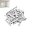 100pc/200pcs DIY Mini LongStrip Mirror Surface Self-adhesive Waterproof DIY Living Room Background Wall Art Home Decoration