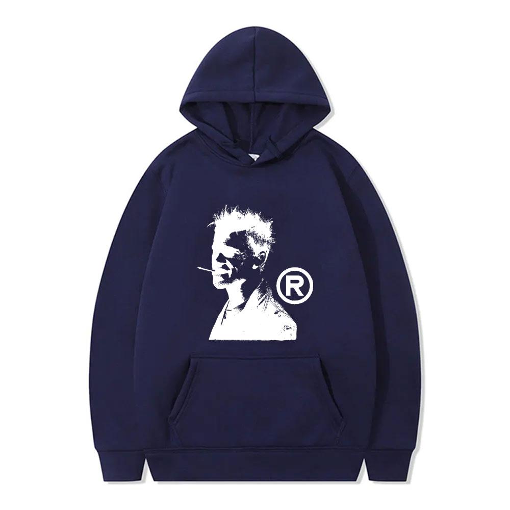 Fight Club Tyler Durden Print Hoodie Men Women Fashion Vintage Streetwear Male Casual Pullover Hoodies Male Oversized Sweatshirt High Quality Tops