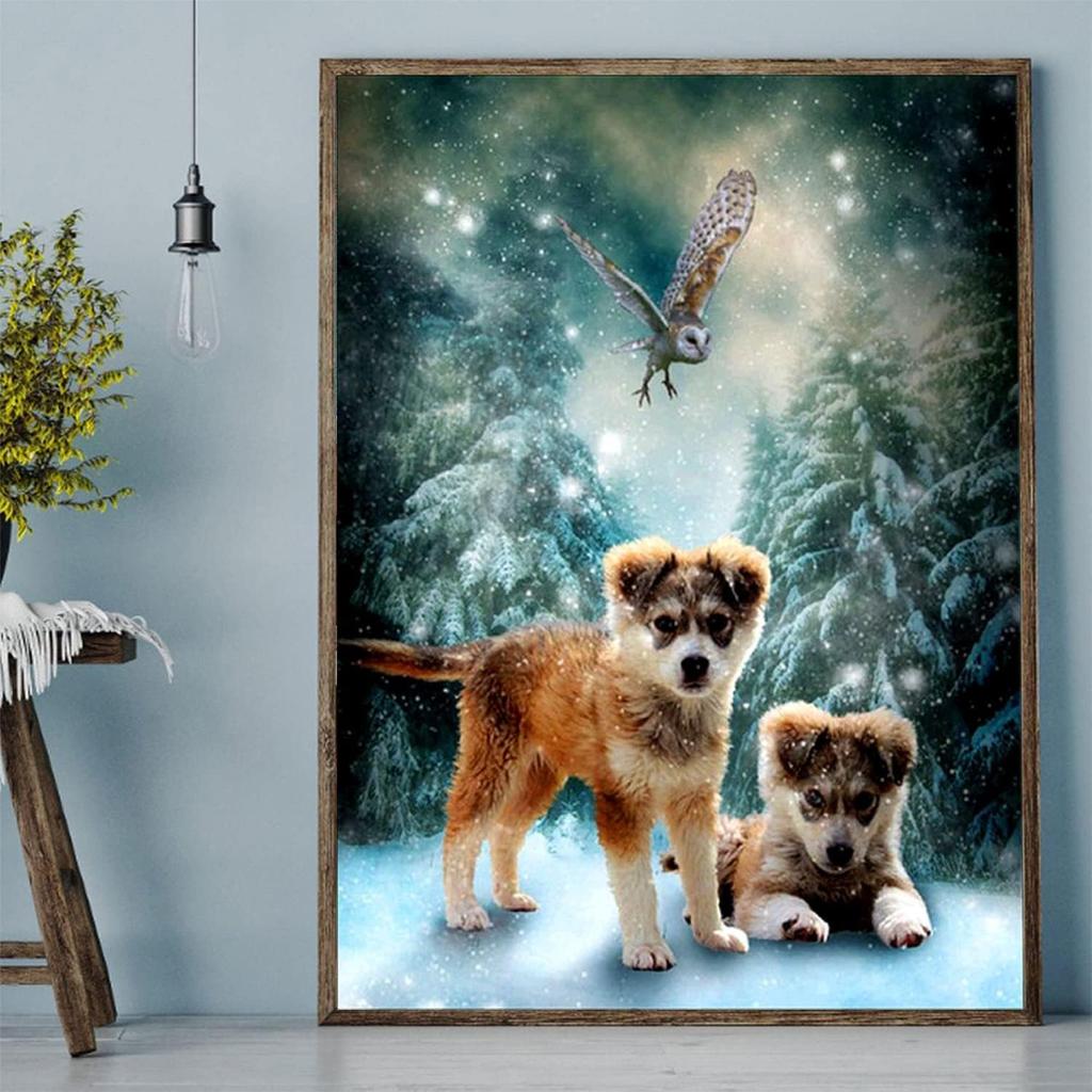 5D DIY Diamond Painting Various Animals Diamond Embroidery Cross Stitch Set Full Rhinestone Mosaic Home Decoration