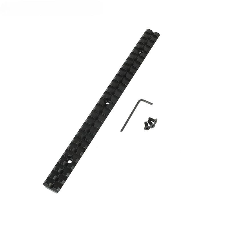 25 Slots and 257mm Long 20mm Aluminum Alloy Installation Picatinny Track