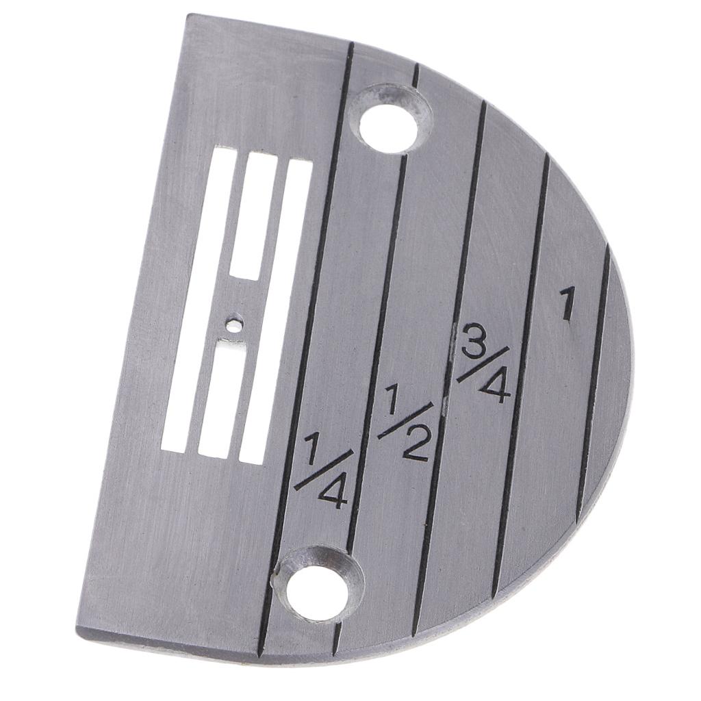 Throat Plate for Flat Lockstitch Industrial Single Machines Steel