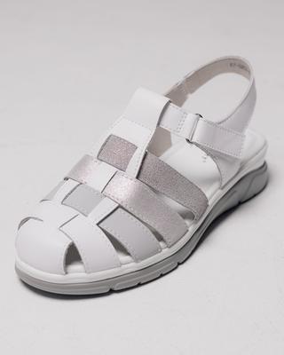 Sandale din piele albă Lifexpert 3250 36