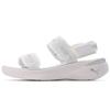 Sportie Sandal Womens White Metallic Silver 381172-02