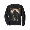 Megadeth Pest Grafik Sweatshirt Unisex Rock Band Kazak Bisiklet Yaka Spor Sweatshirt
