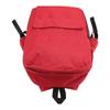 Red Canvas Backpack Printed School Backpack Lightweight Soft School Backpack with Adjustable Shoulde
