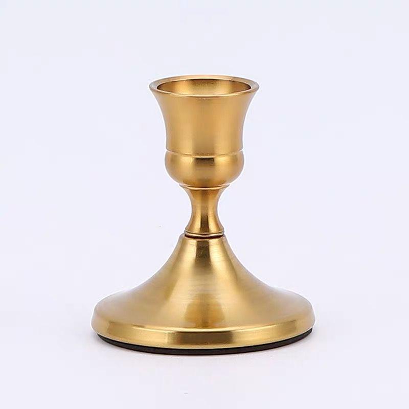 

Скандинавский Французский Ретро Золотая Латунь Подсвечник с Романтическим Хрустальным Шаром