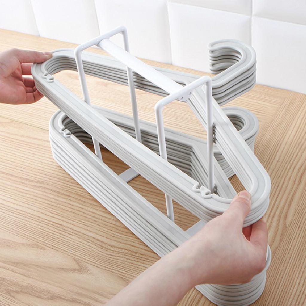 Kleiderbügel Stapler Halter Aufbewahrung Organizer Regal