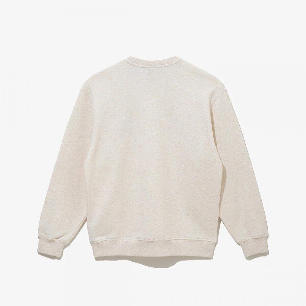 New Era Mlb La Dodgers Team Logo Sweatshirt Oatmeal 14742018