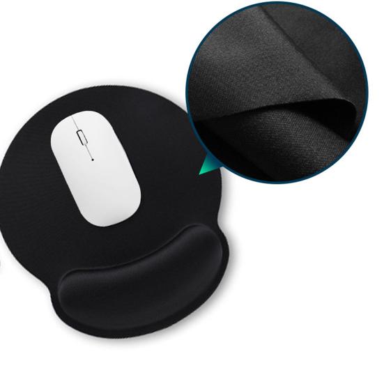 Rubber Memory Foam Wrist Rest Mouse Pad Extra Thick Non-Slip Base Wear Resistant Ergonomic Keyboard Mouse Wrist Support Pad
