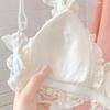 Girls Bras Cute Sweat Lace White Underwear Strap Backless Push Up Bras Inner Tops Underwear Female Lingerie With Pad