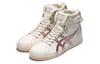 Asics Double Clutch Fleece Retro High Board Shoe Milk White/Gold Women's 1202A078-100