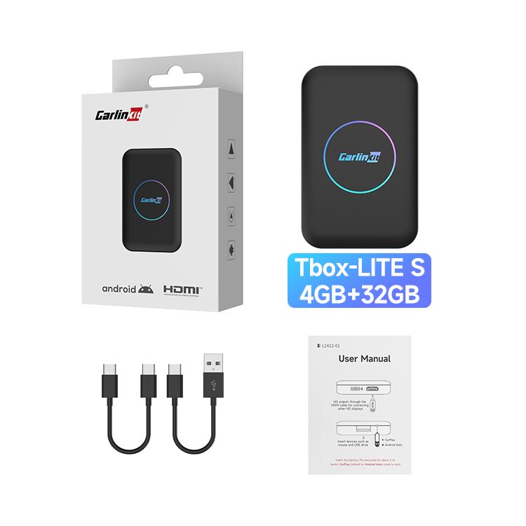Carlinkit Wireless Carplay 4G 32GB Car Play Wireless Android Auto Android 9 Mini HDMI USB Carplay Adapter for YouTube
