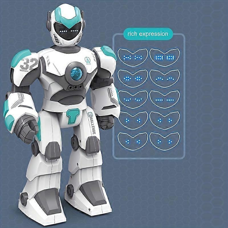 Intelligent voice dialogue robot remote control programming gesture sensing childrens storytelling electric model toy
