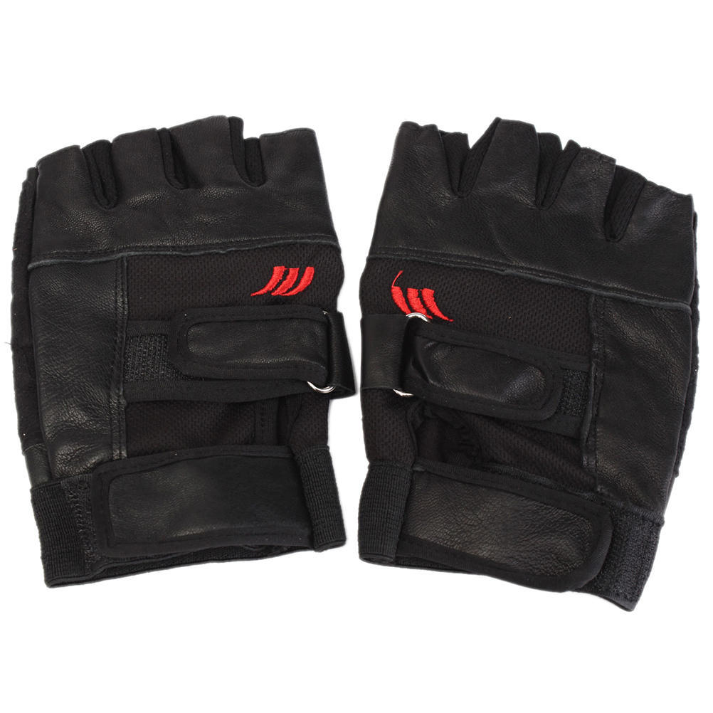 Man Weightlifting Gym Training Sport Fitness Sports Car Leather Gloves