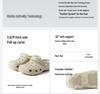 Puxi Rouman Unisex Seaside Cool Slippers: Spring/Summer Non-Slip, Thick-Soled, Heightening, Closed-Toe, Soft Hole Outdoor Shoes.