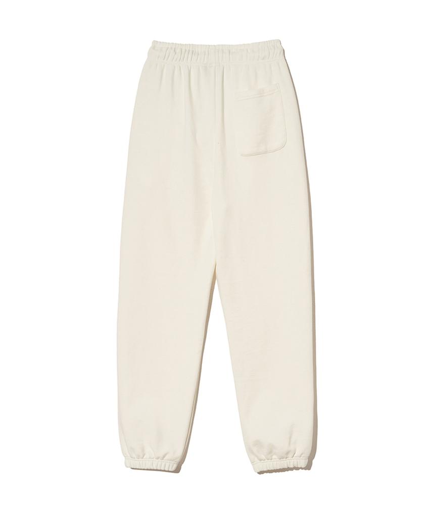 Yale Small Two-Tone Arch Sweatpants_Ivory
