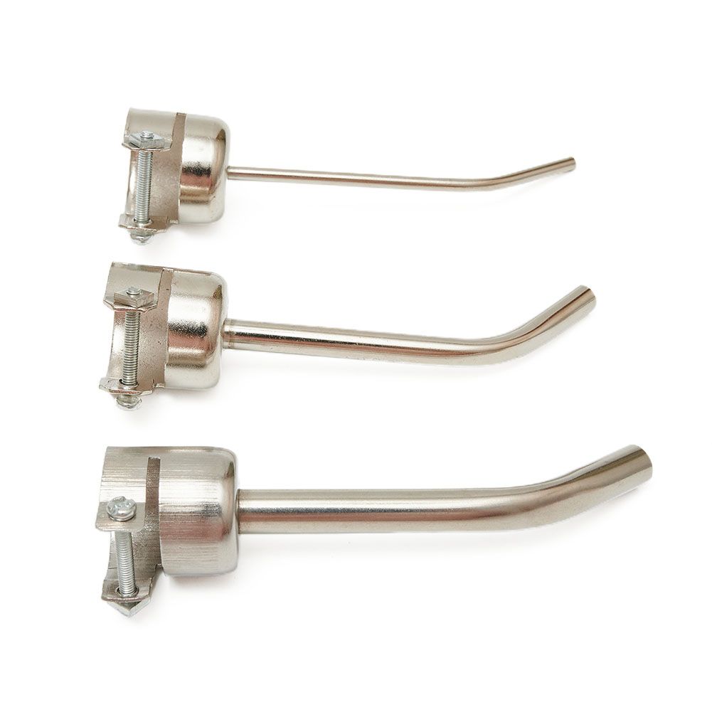 3 6 8mm Nozzles Set Silver 3 pieces Spare Stainless steel 3pcs Accessory Extended For 850 Soldering Station Heat