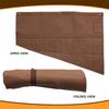 Strong Canvas Wrench Tool Roll Bag Pockets Organizer Pouch And Practical Loop For Easy Storage And Organization Work Area