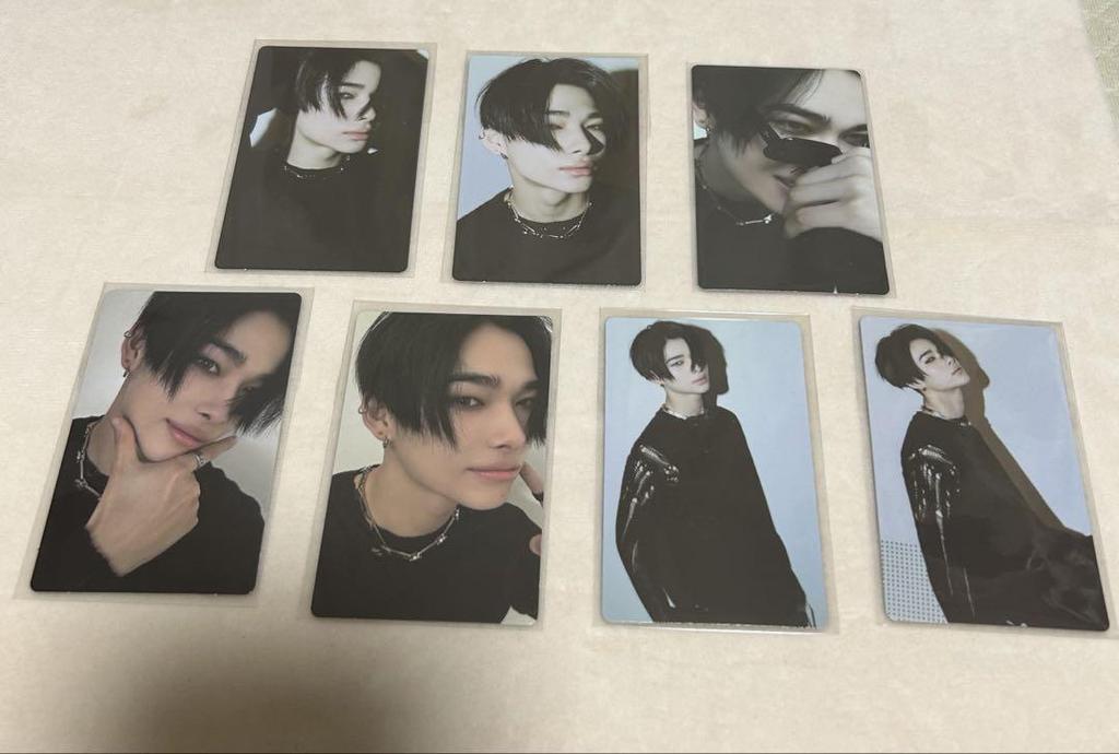 [USED] ENHYPEN Niki UNSEEN Exhibition Trading Cards Photo Cards (7 pieces)