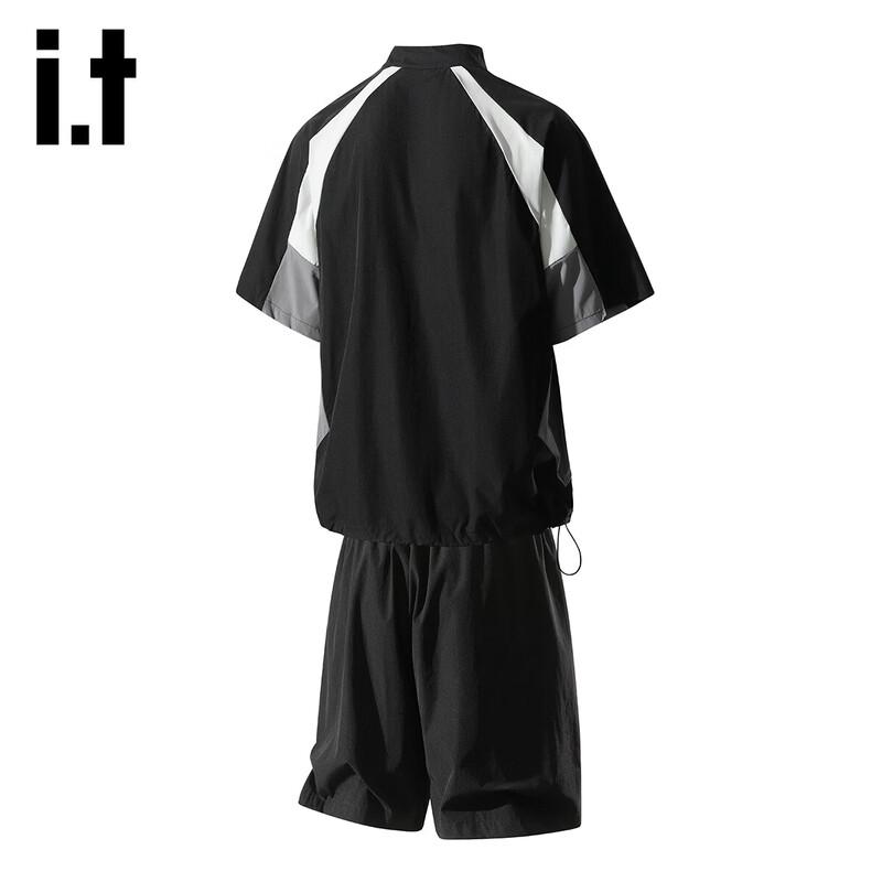Izzueit Men's Quick-Dry Casual Sportswear Set