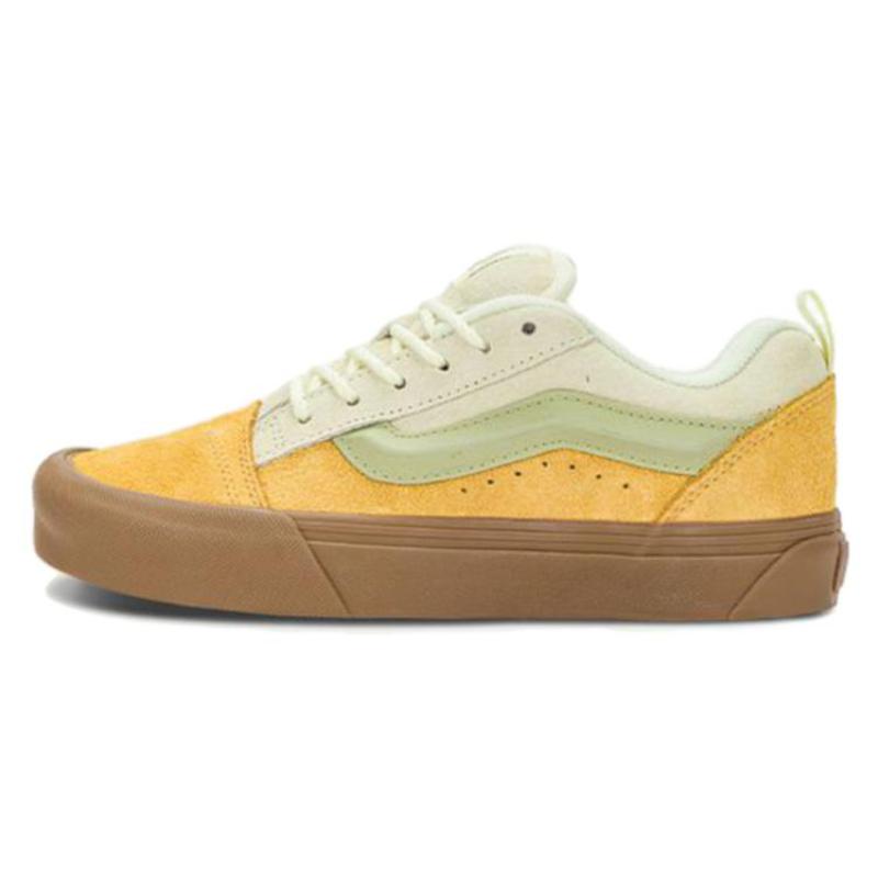 

Vans Knu Skool Yellow Green Gum Sneakers VN0009QCCOP 35