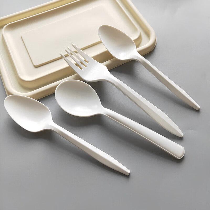 Eco-Friendly Corn Starch Disposable Spoon