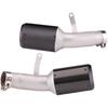 BMW S1000RR (15-16) Carbon Fiber Mid-Section Tail Exhaust Pipe Mod
