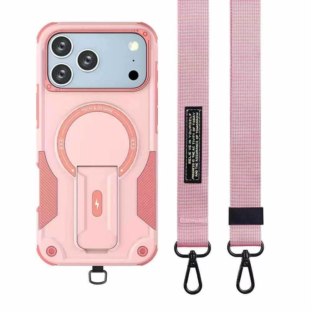 Magnetic Case for Samsung Galaxy S24/S25 Ultra A14/A15/A16 A25/A26 A35/A36 A54/A55/A56, Heavy Duty Shockproof with Kickstand