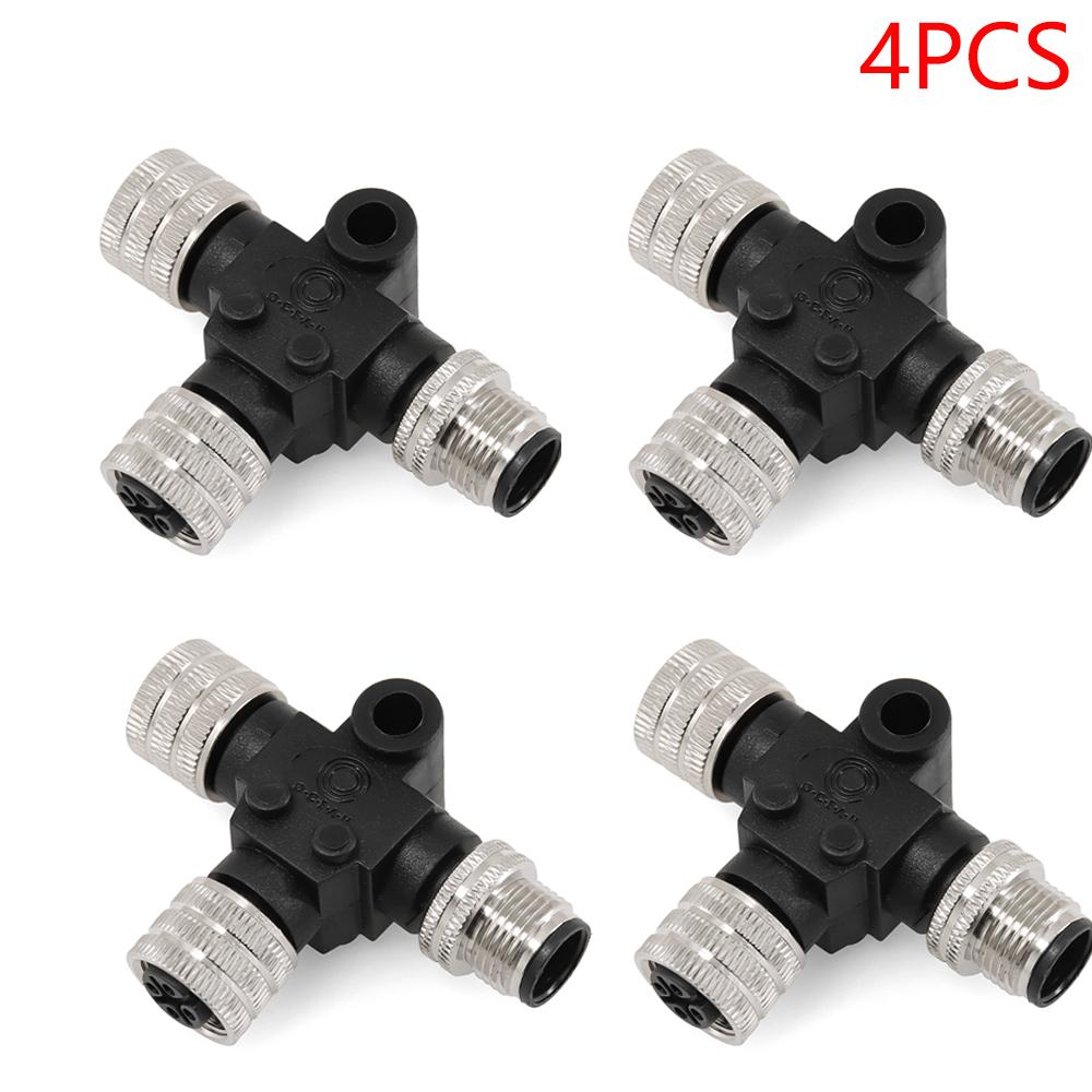 1/2/4PCS NMEA 2000 3 Port Connector Multiport T Converters Connector Sockets For NMEA2000 Adapters 0~190ohm For Marine Boat