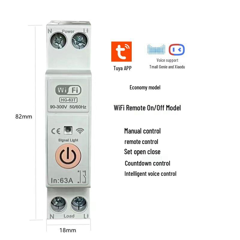 Graffiti Smart WiFi Switch: Mobile Remote Control & Timer with Mijia App Compatibility