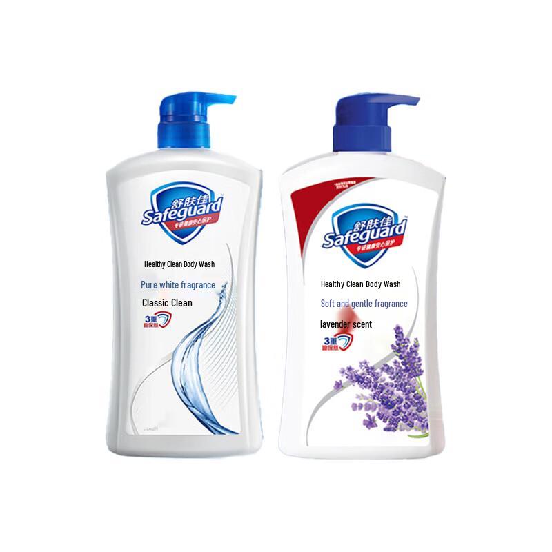 

Safeguard Shower Gel Pure White & Lavender Duo Pack