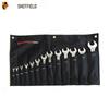 SHEFFIELD S018102 13-Piece Metric Polished Double Open-End Wrench Set