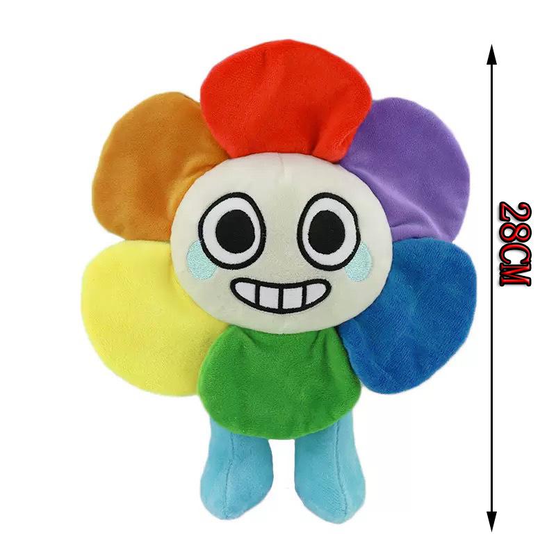 Dandy's World Plush Horror Game Dandy World Scrap Soft Stuffed Plush Toy Cute Boxten Poppys Plushie Pillow Dolls For Kids Gifts