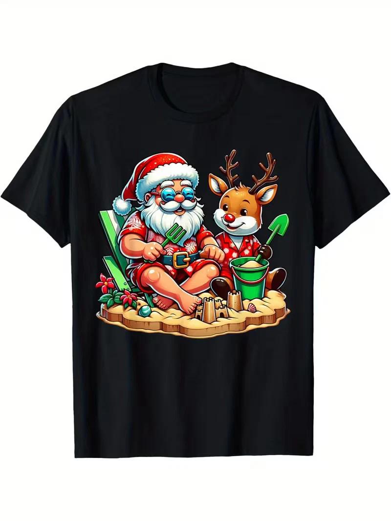 Funny Chemistry Elements Periodic Table Christmas Tree T-Shirt - Science-Themed 2XL
