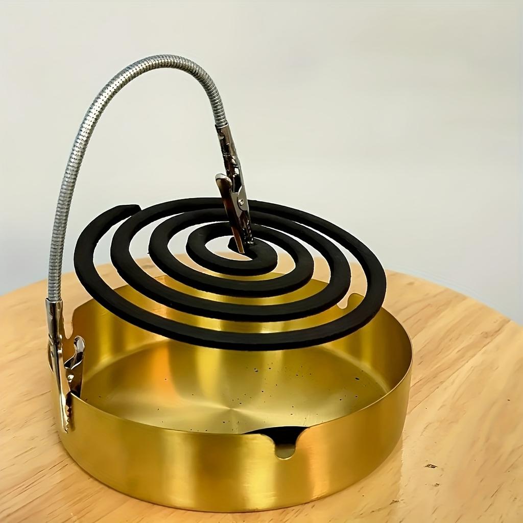 New Style Incense Ash Clips, Mosquito Coil Storage Clips, Convenient Double-Ended Design, Bendable, Ideal Summer Storage Accessory