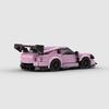 Pink MOC PSC BAOshijie GT Speed Series Luxury Car Carrera Race Car Building Block Assembly Ornament Model Puzzle Kid Toy Gift