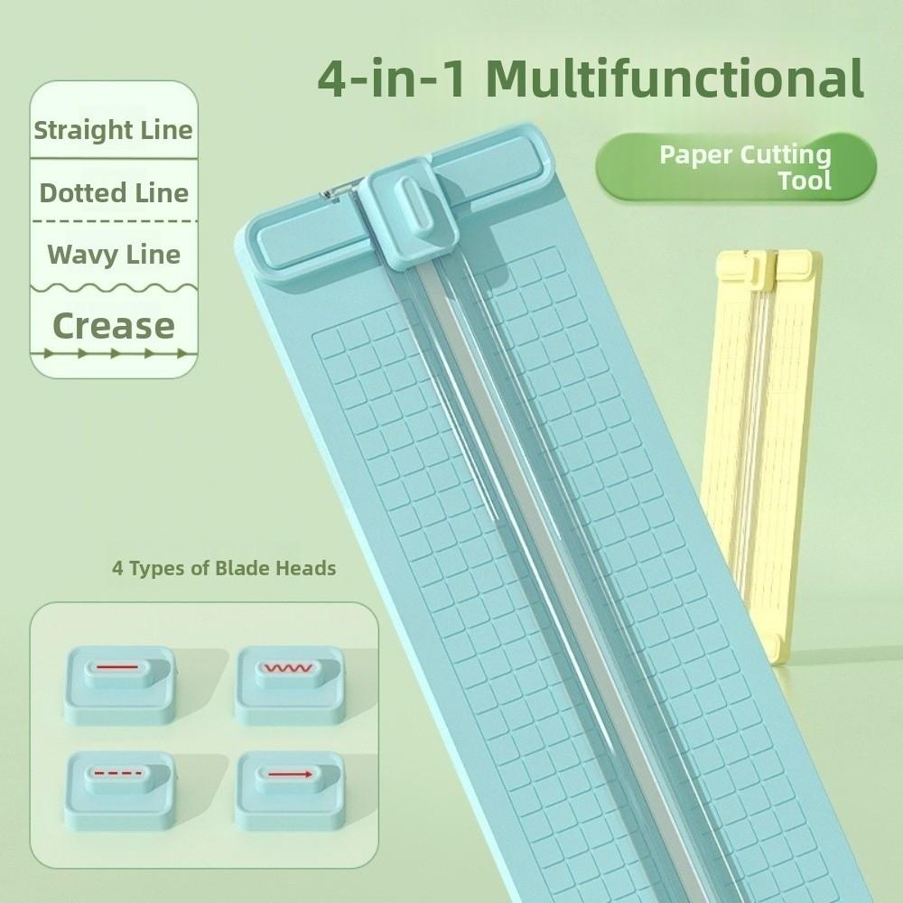 Precision 4-in-1 Paper Cutter Anti-Slip Shredder Multi-functional Craft Paper Cutter  Art Tools