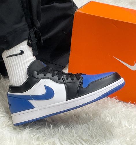 Air Jordan Air Jordan 1 Low GS Alternate Royal Toe Jordan 1 AJ1 553560-140