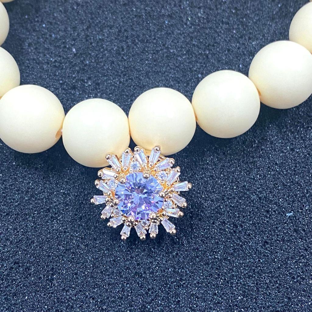 Gold & Silver Color Retention Cubic Zirconia Spacer Beads for Handmade Bracelets & Necklaces