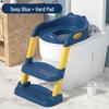 Folding Kids' Toilet Ladder with Baby Seat