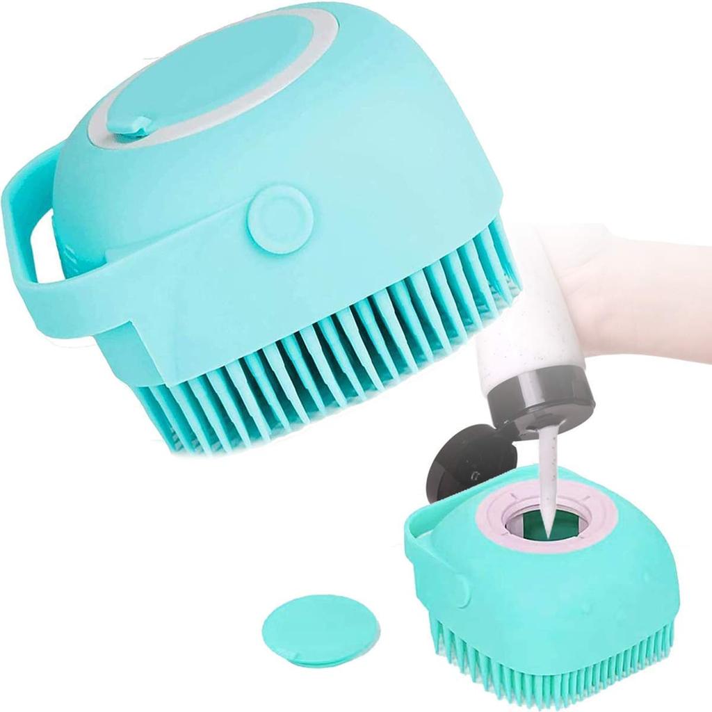 Eopzo Multifunctional Bath Brush With Hook Soft Silicone Body Cleaning Bath Brush Baby Showers Cleaning Mud Dirt Remover Massage Back Scrub Shower