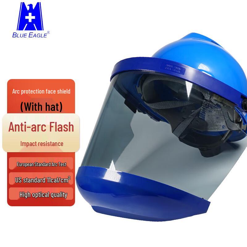 Blue Eagle FR8AF Arc Flash Face Shield (Hat-Mounted) Standard
